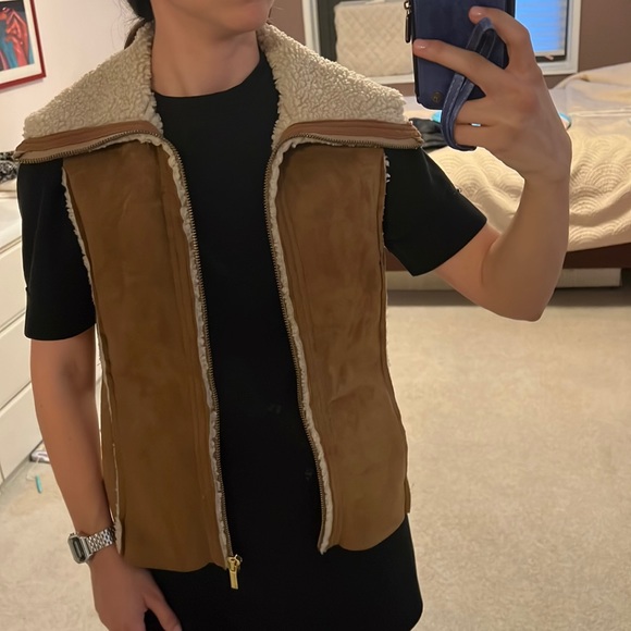 Michael Kors Suede Vest - Picture 3 of 8